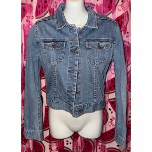 🩵 Cute Y2K Bitten by Sarah Jessica Parker Jean Jacket